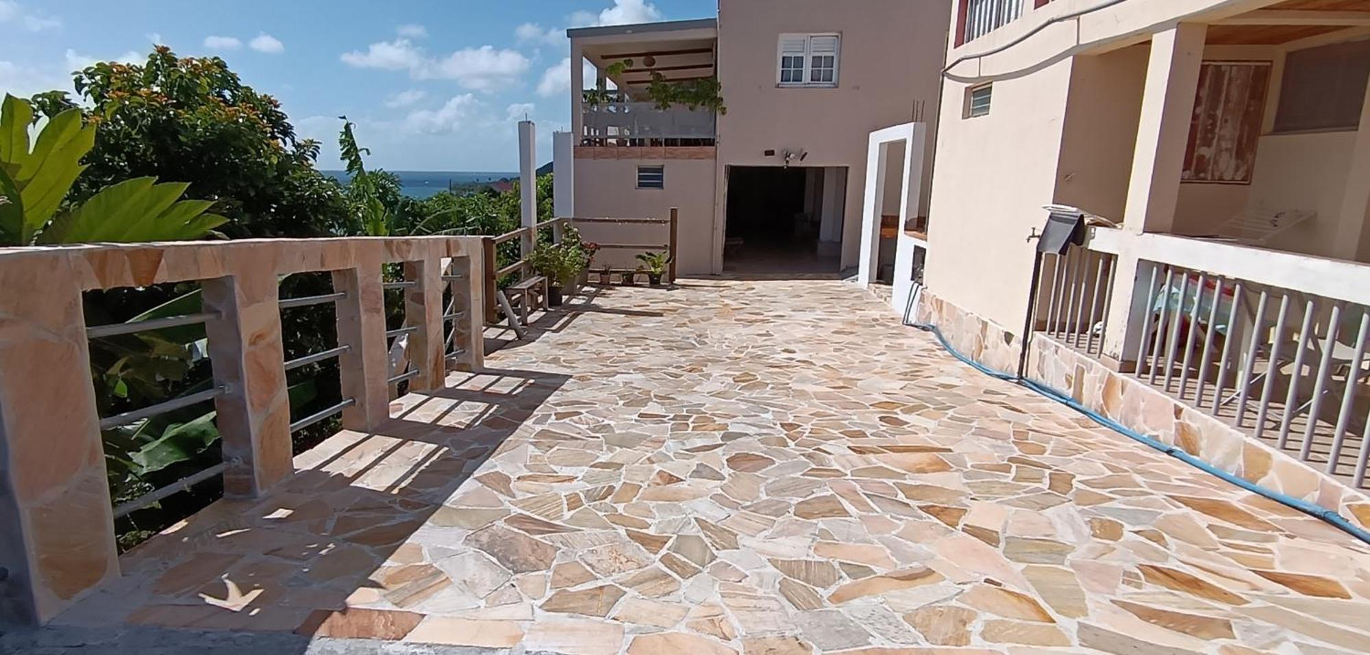 Apartmán F2 Familial - Vue Imprenable Sur La Baie Du Marin Le Marin Exteriér fotografie